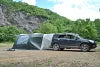 CZX-470 5M Durable Car Tent Multi-Use 6-Person Family Foxwing Awning for Camper Trailer Touring Tent for Car