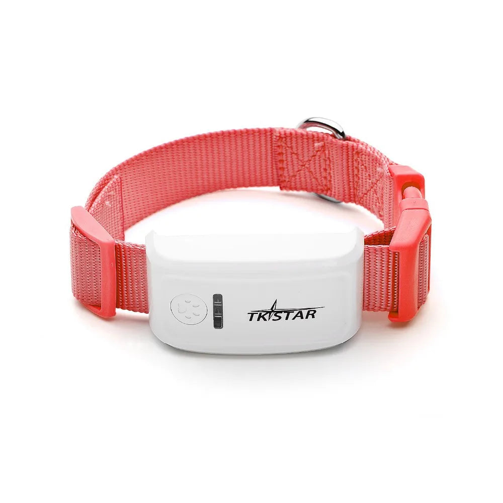 Mini GPS Pet Tracker with Collar – Real-Time Location Tracking for Dogs & Cats