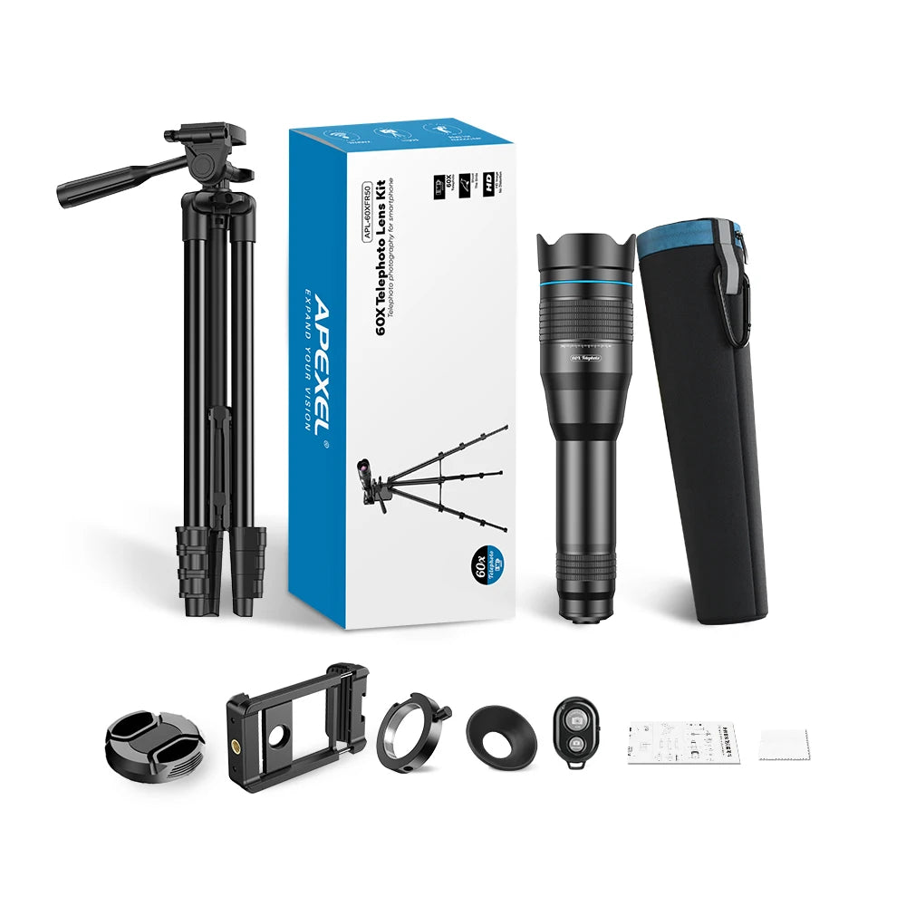 60X Mobile Telescope Lens