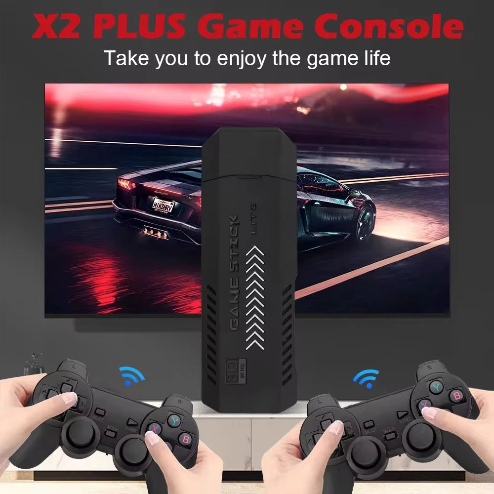 4K Retro Game Console Stick