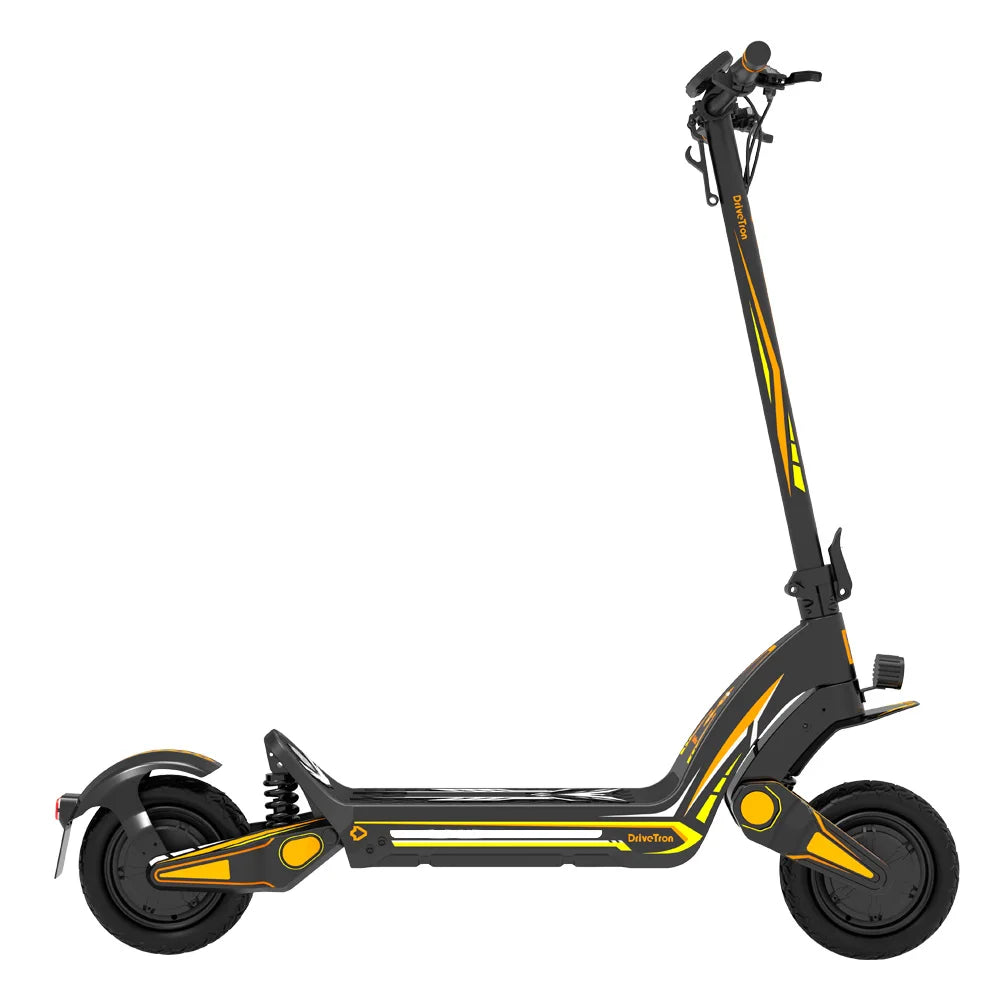 4400W Dual Motor Off-Road Electric Scooter – 11-Inch Tires, Hydraulic Suspension, Foldable Design (IPX5 Rated)