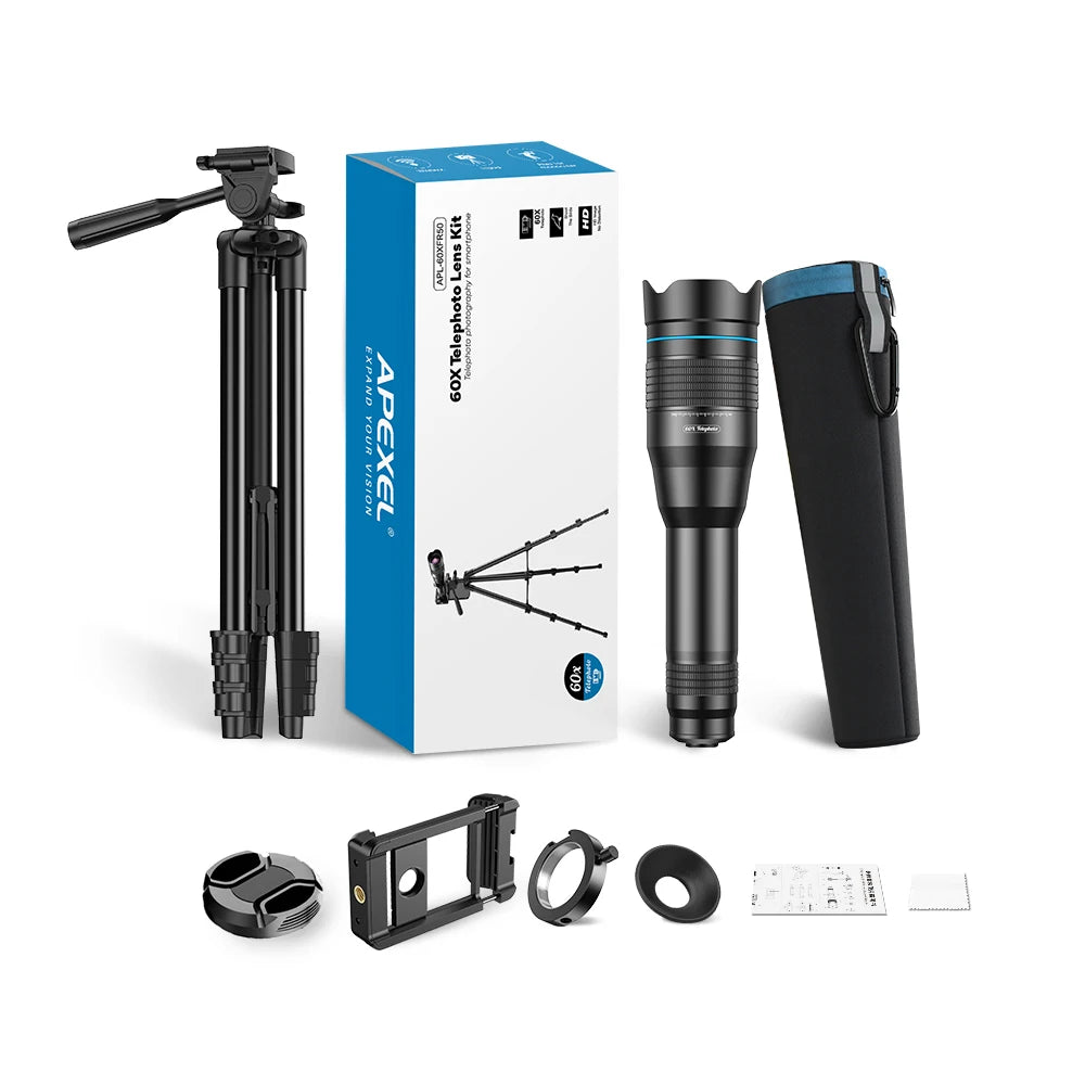 60X Mobile Telescope Lens