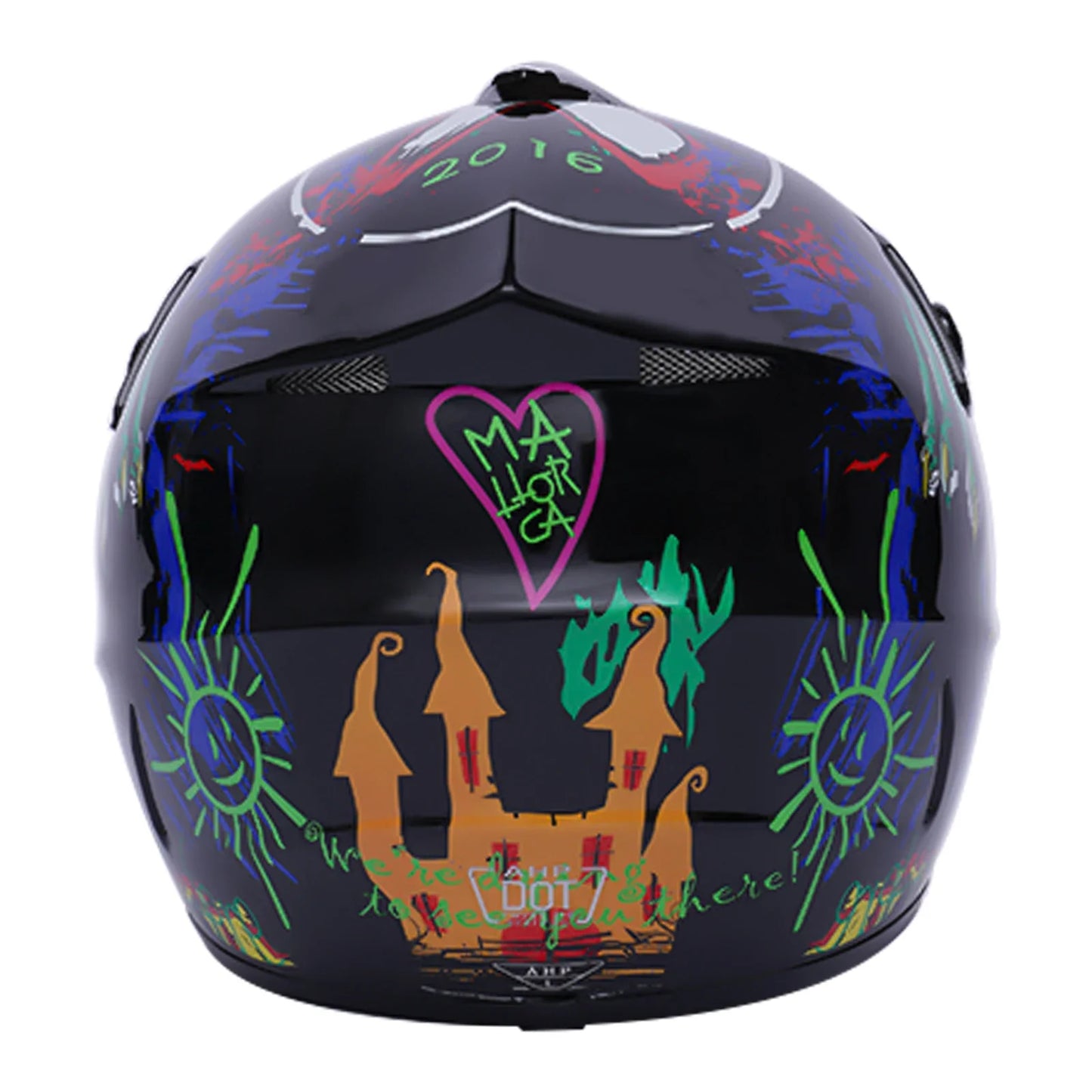 Unisex Off-Road Motorcycle Helmet – Impact Resistant, All-Season Use