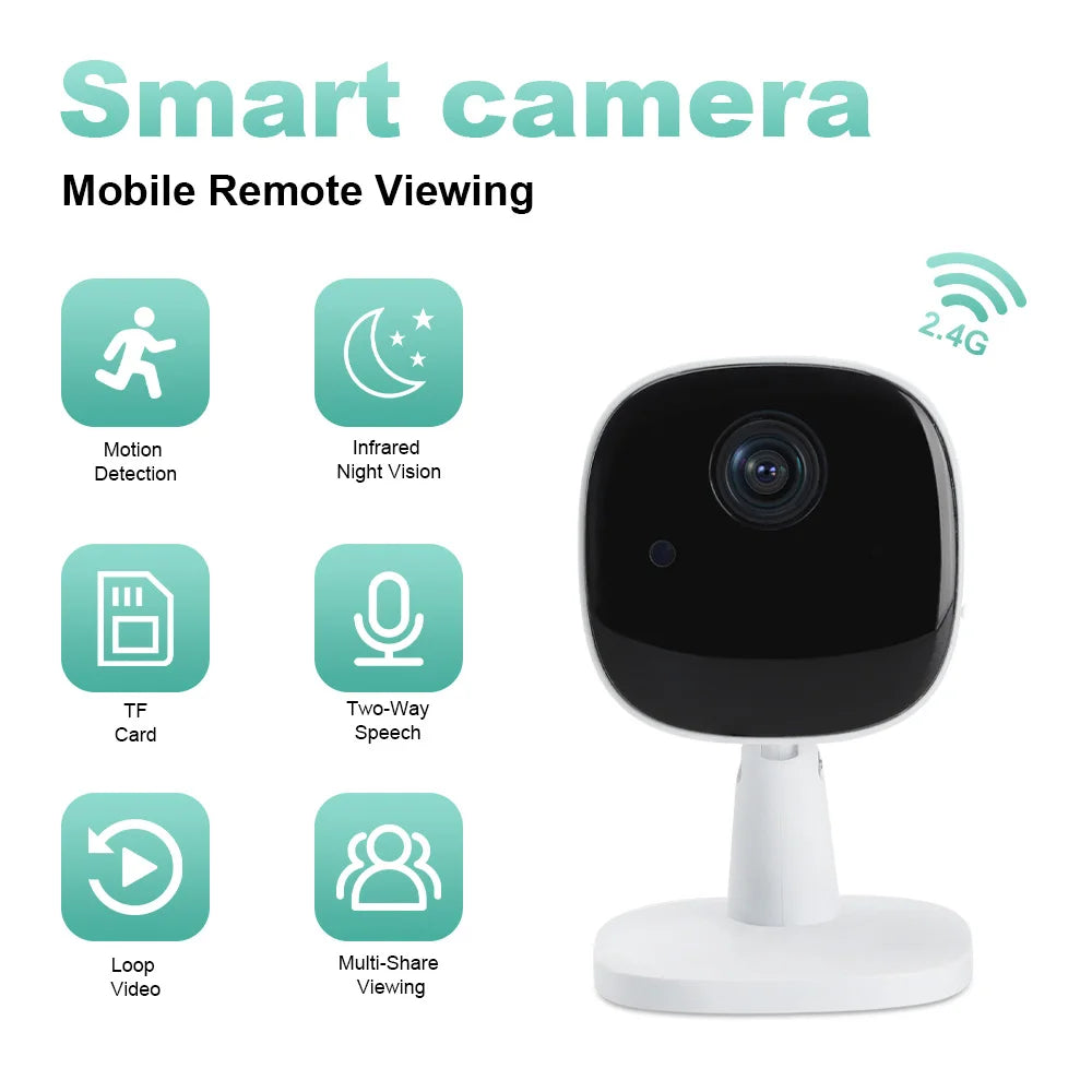 New 4K Security Camera Wireless Full Color Night Vision WiFi Monitor Waterproof Motion Detect Surveillance With 2 Way Audio 2025