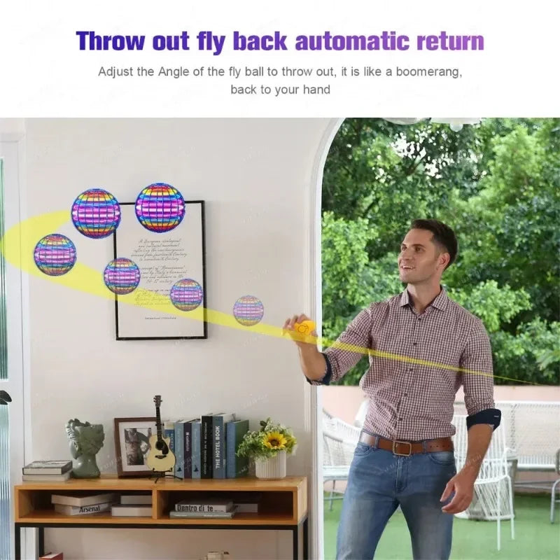 LED Flying Ball Toy