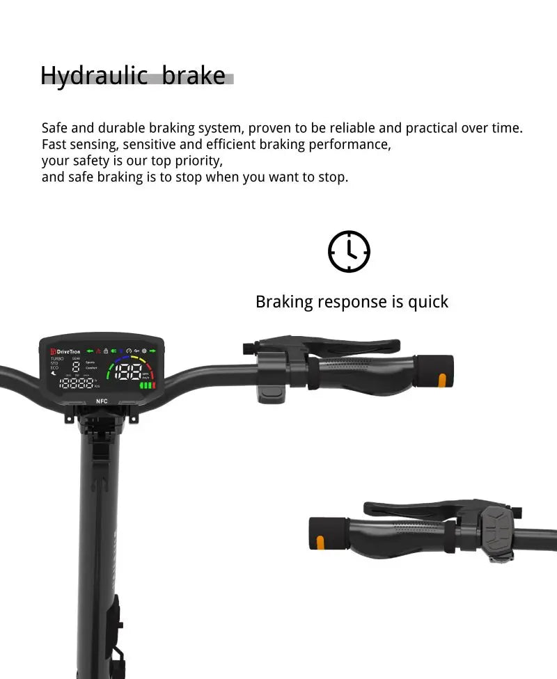 4400W Dual Motor Off-Road Electric Scooter – 11-Inch Tires, Hydraulic Suspension, Foldable Design (IPX5 Rated)