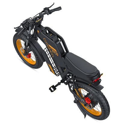 2000W Off-Road Electric Bike for Adults – 60V Fat Tire Mountain eBike with 20-Inch Wheels