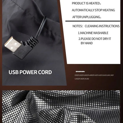 Heated Jacket with 9 Zones