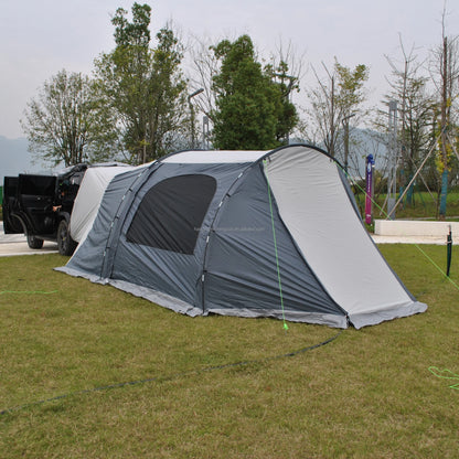 CZX-470 5M Durable Car Tent Multi-Use 6-Person Family Foxwing Awning for Camper Trailer Touring Tent for Car