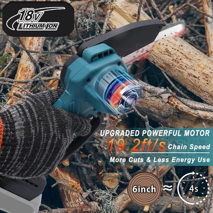 6-Inch Mini Chainsaw