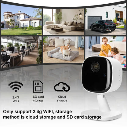 New 4K Security Camera Wireless Full Color Night Vision WiFi Monitor Waterproof Motion Detect Surveillance With 2 Way Audio 2025