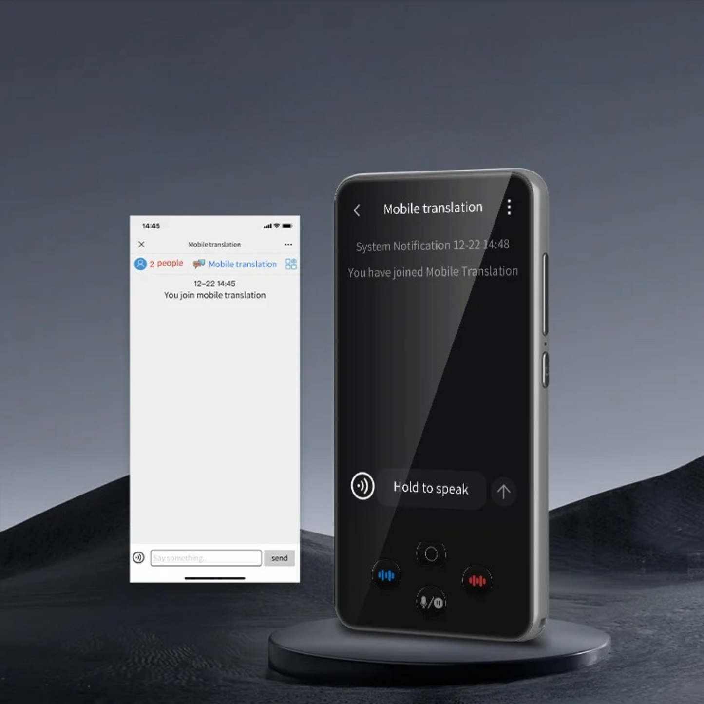 AI Language Translator Device